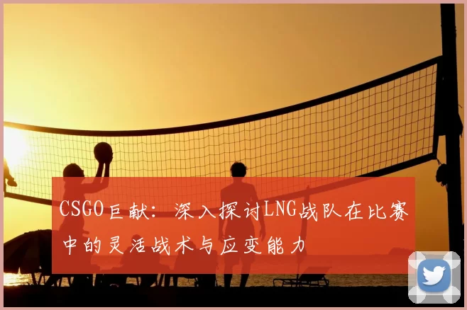 CSGO巨献：深入探讨LNG战队在比赛中的灵活战术与应变能力