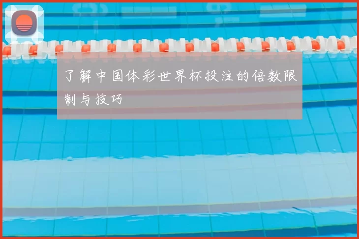 了解中国体彩世界杯投注的倍数限制与技巧